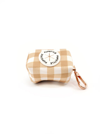 PUPSTYLE Poop Bag Creme Brulee Dog Poop Bag Holder