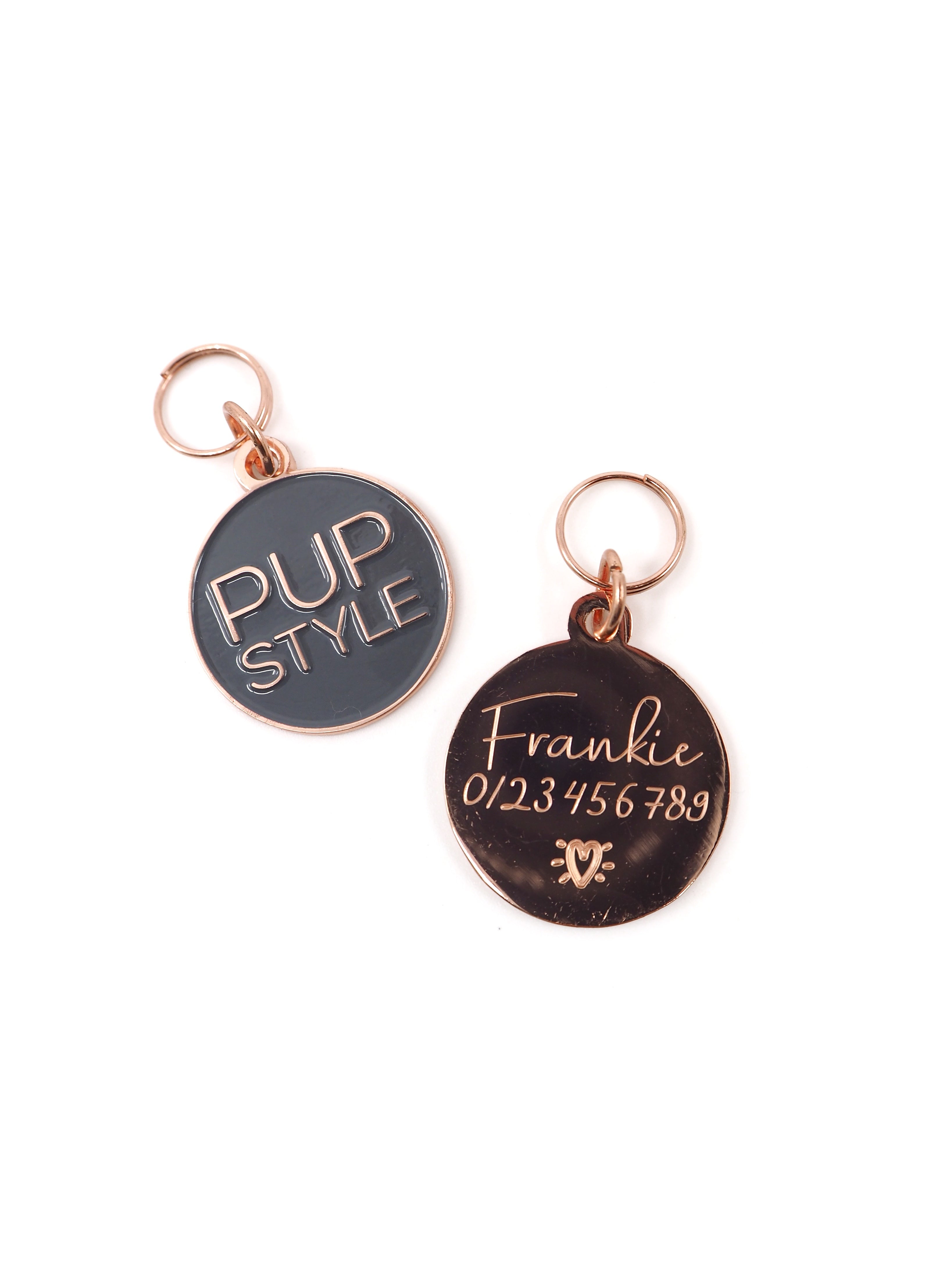 PUPSTYLE Charm Dog ID Tag PUPSTYLE Store