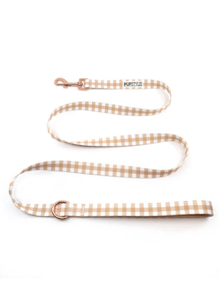 PUPSTYLE Leash Creme Brulee Suburban Dog Leash